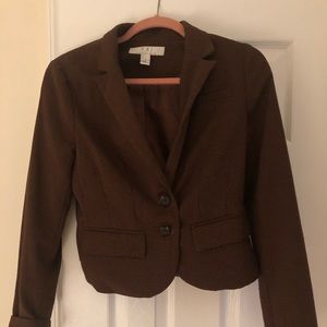 Forever 21 brown patterned blazer